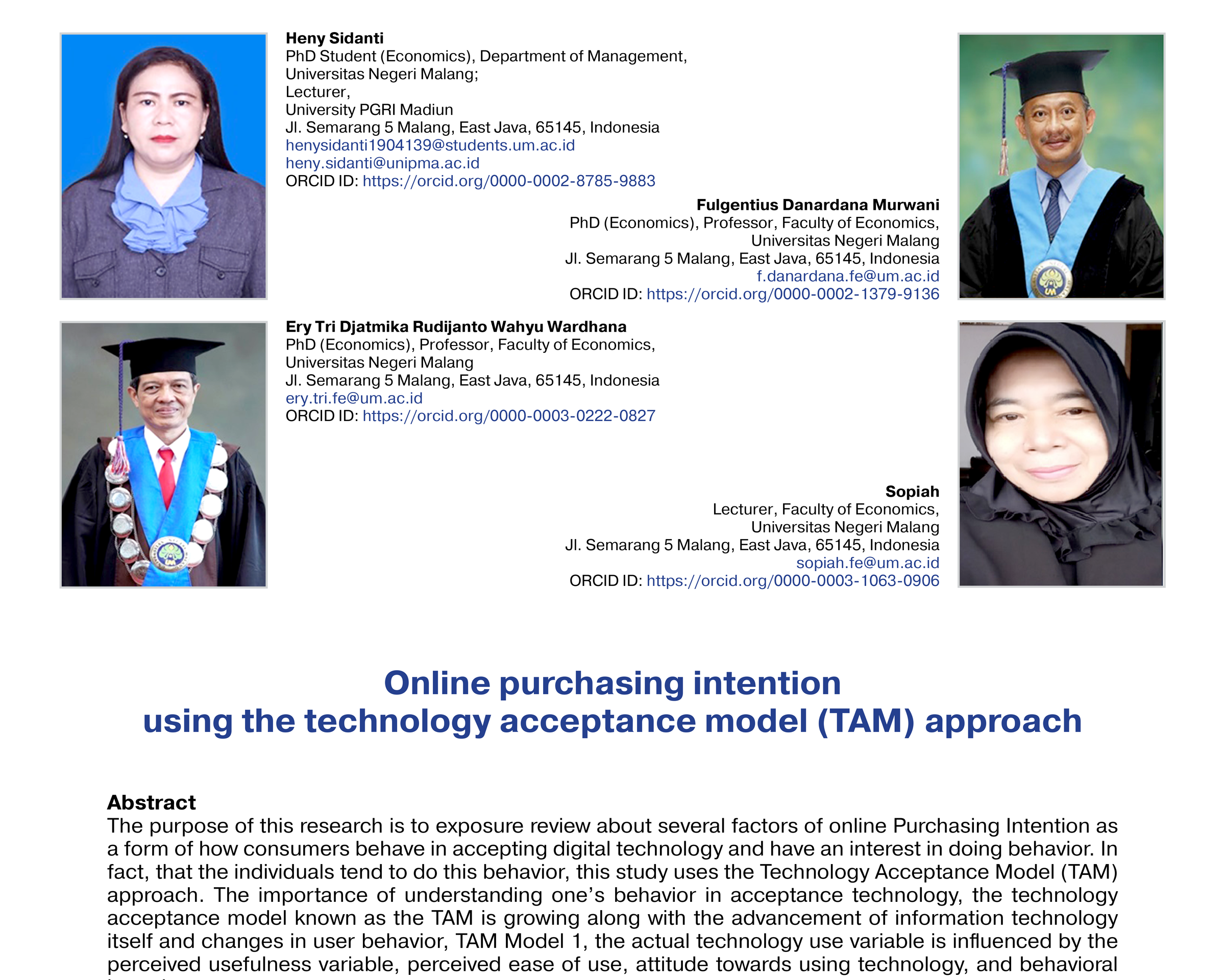 Sidanti, H., Murwani, F. D., Wardhana, E. T. D. R. W., & Sopiah (2021)