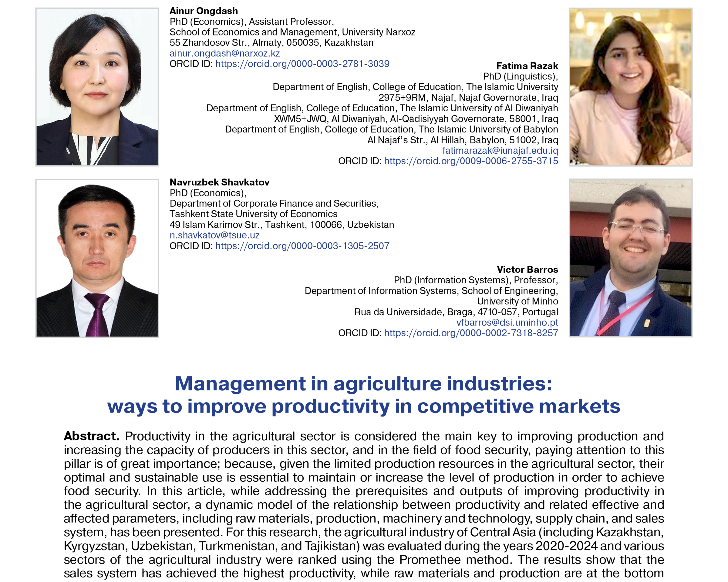 Ongdash, A., Razak, F., Shavkatov, N., & Barros, V. (2024)